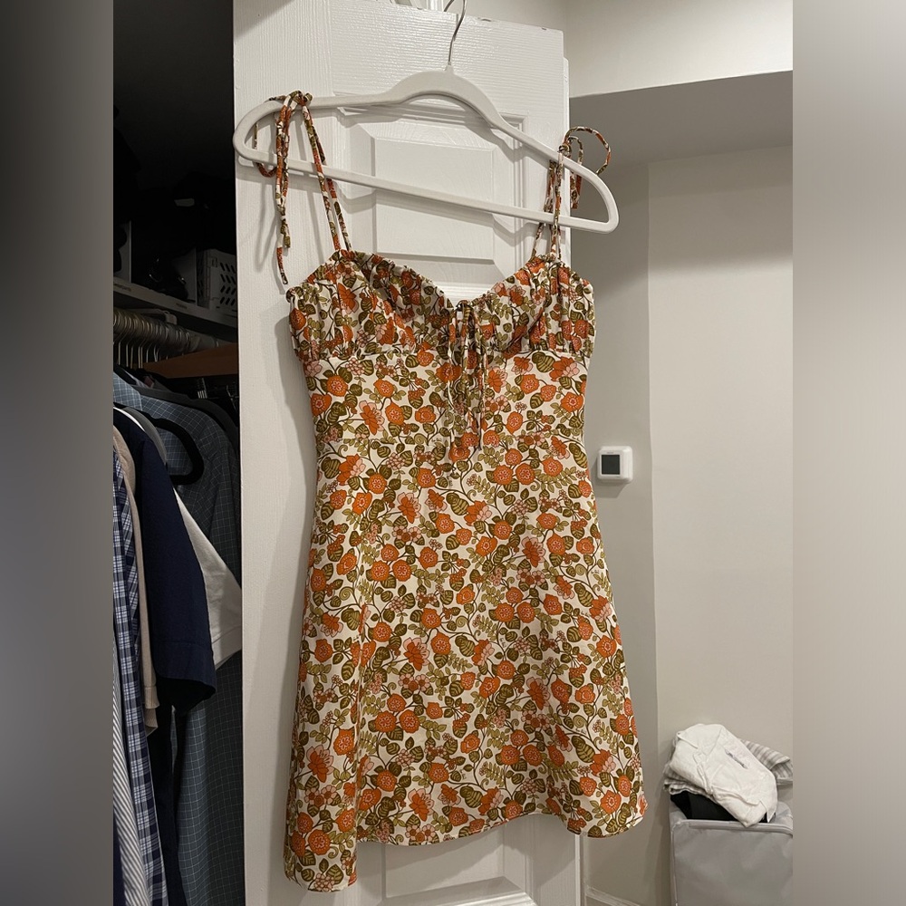 Realisation Par Floral Mini Dress